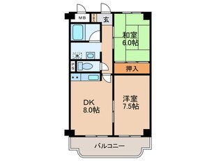 アメニティライフ荻野の物件間取画像